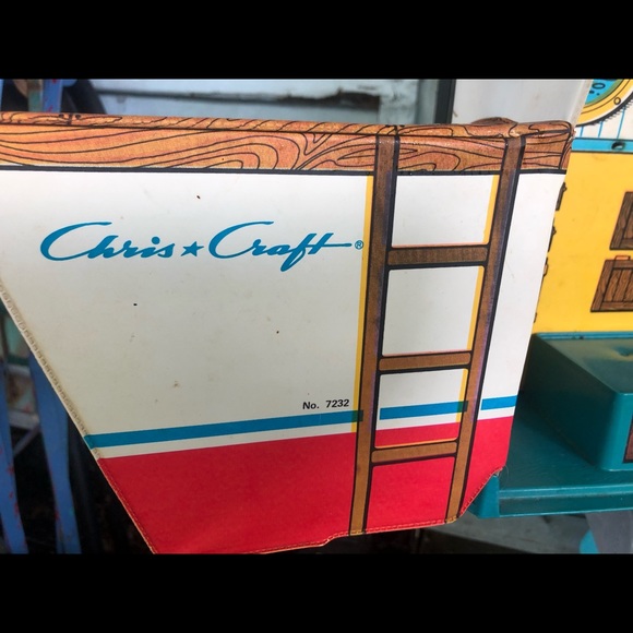 Vintage Barbie’s Dream Boat❗️Fold up Barbie Chris Craft Fun Ship❗️🛍🥰 Mattel - Picture 6 of 13